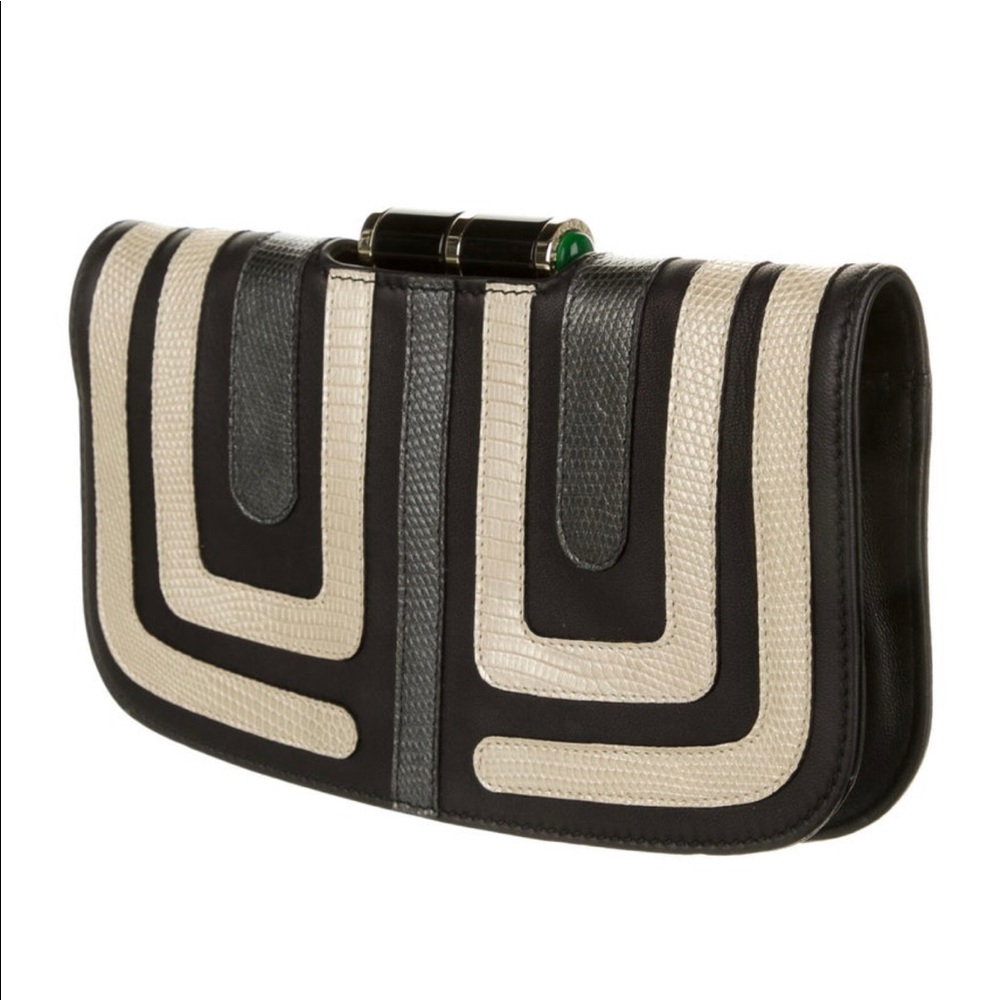 Rare 4k Bvlgari Karung Multi Color Lipstick Clutch